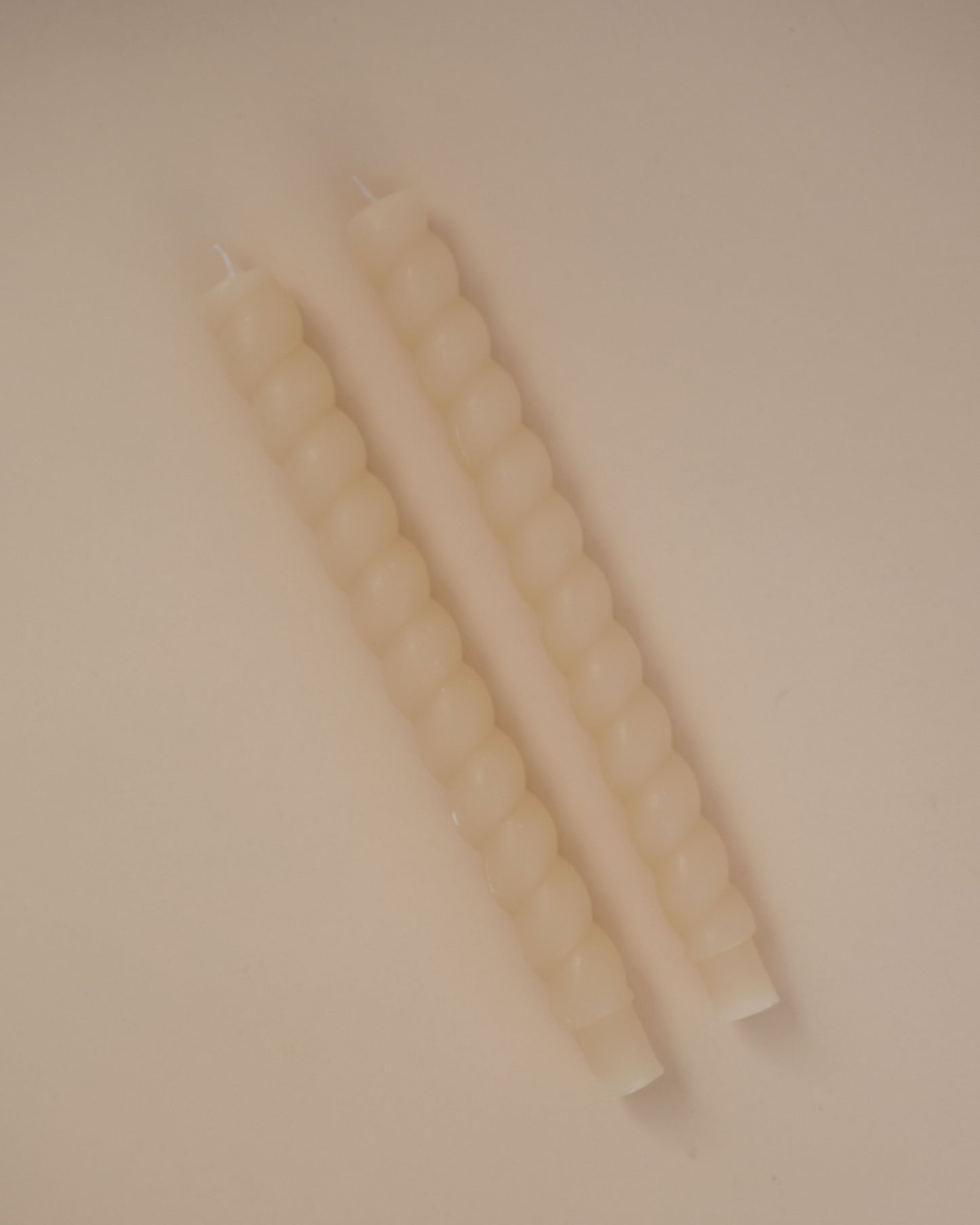 Ivory Twisted Tapers
