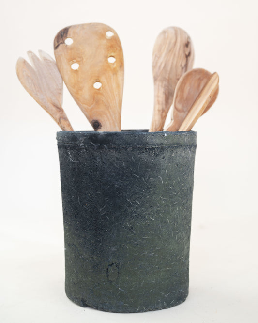 Moss Grey Rustic Planter