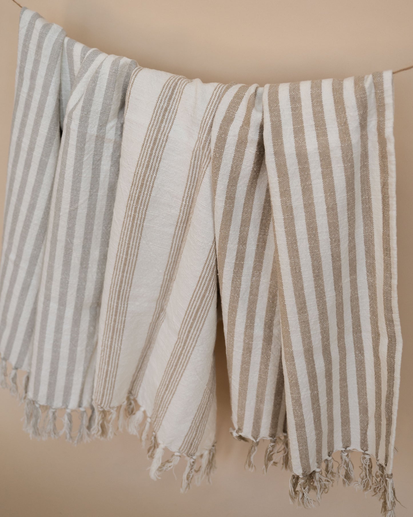 French Stripe Hand Towels
