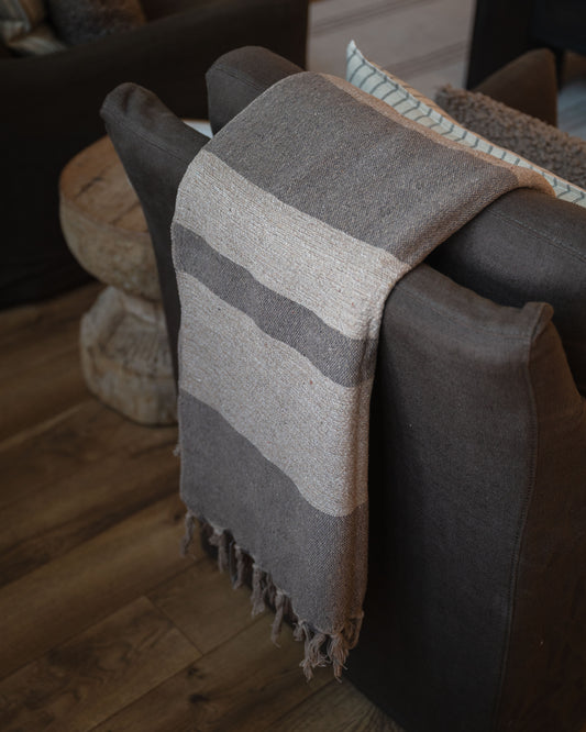 Savannah Stripe Throw