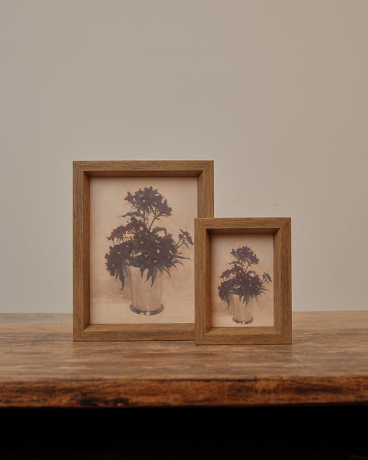 Plum Floral Still Life