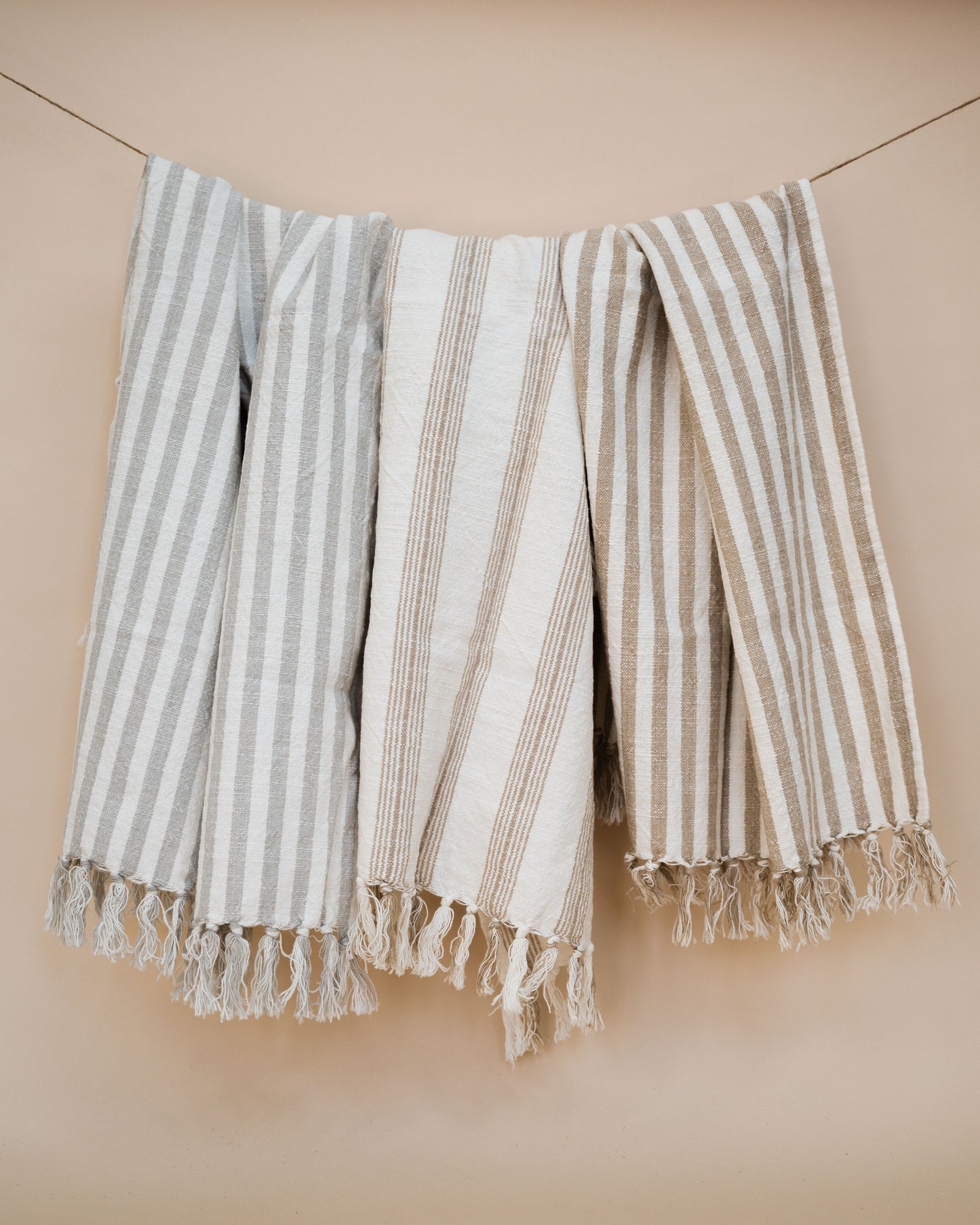 French Stripe Hand Towels