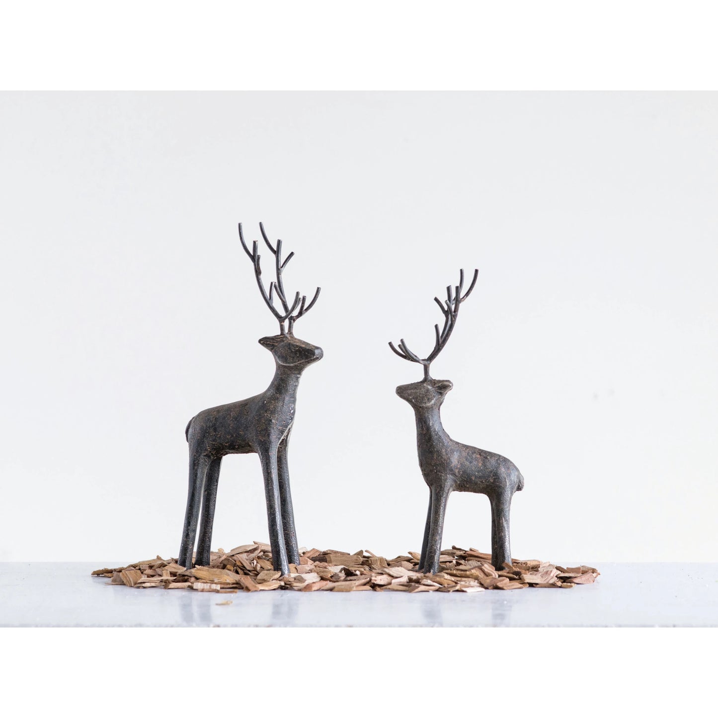 Cast Iron Deer set
