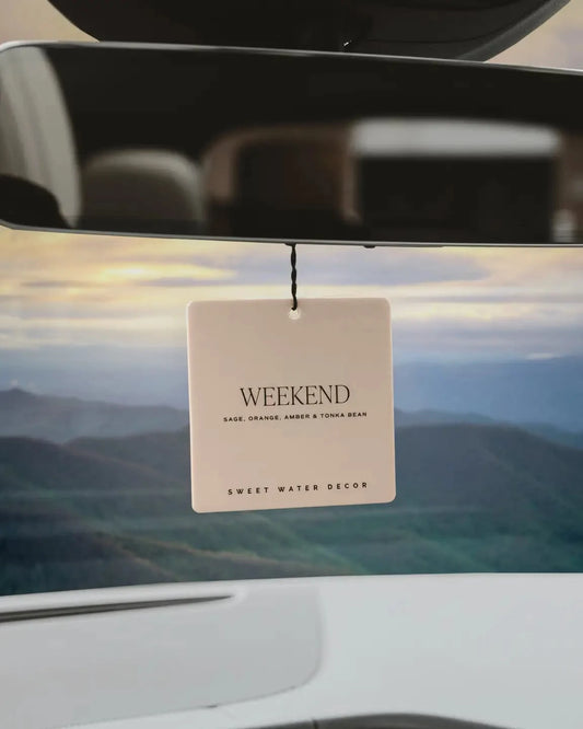 Weekend Hanging Air Freshener