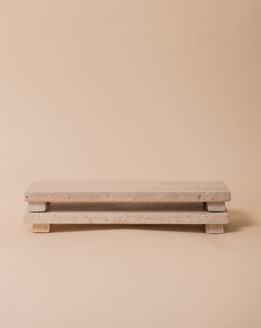 Apéro Travertine Riser