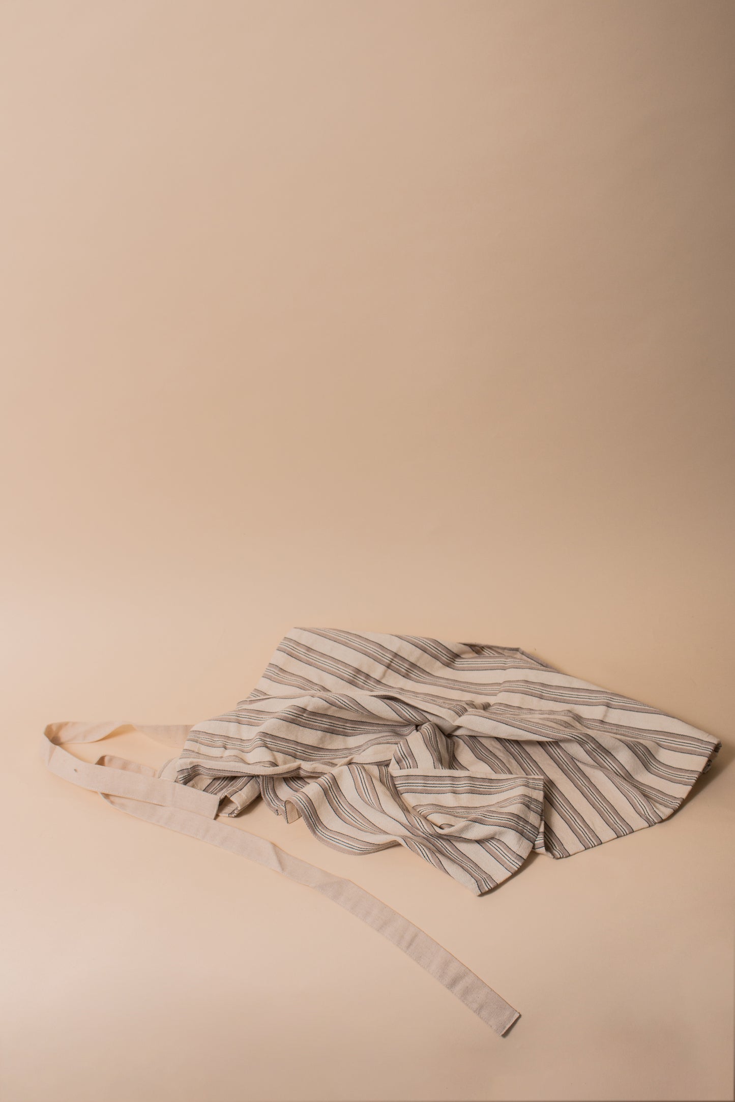 Striped Half Apron