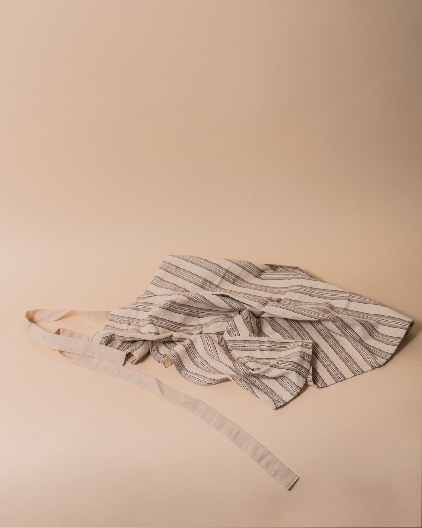 Striped Half Apron