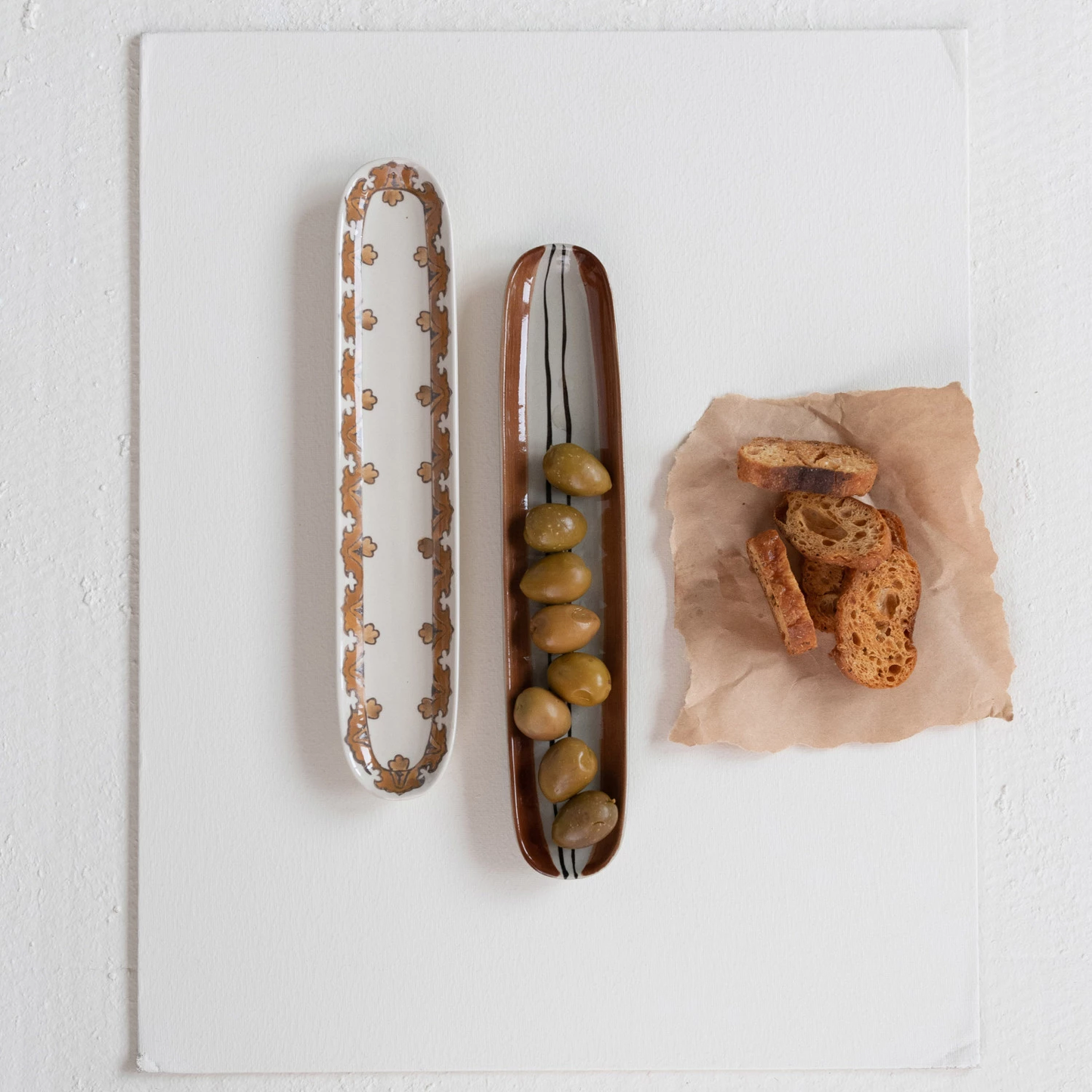 Margaret Stoneware Tray