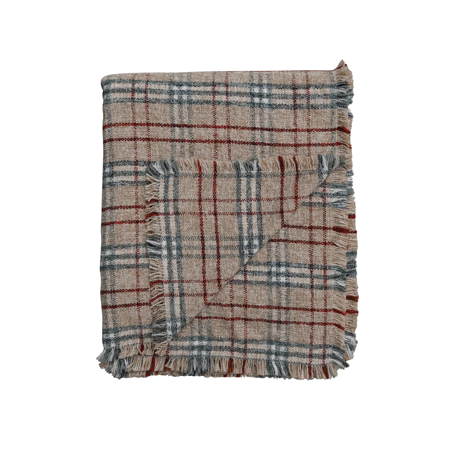 Harvest Throw Blanket-beige
