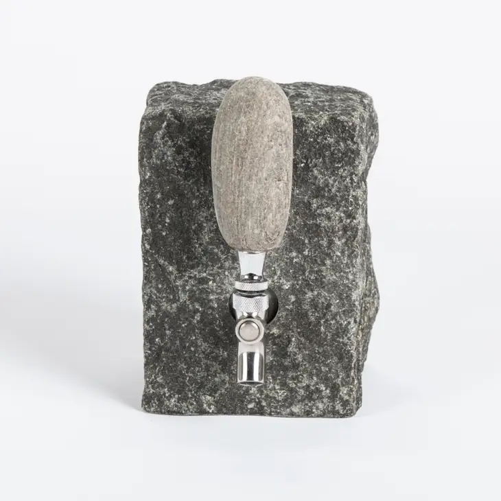 Stone Drink Dispenser - Tan
