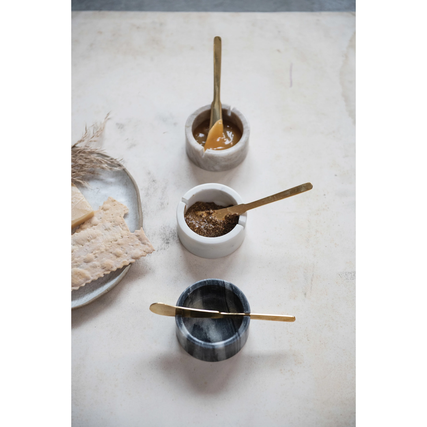 Marble Charcuterie Set