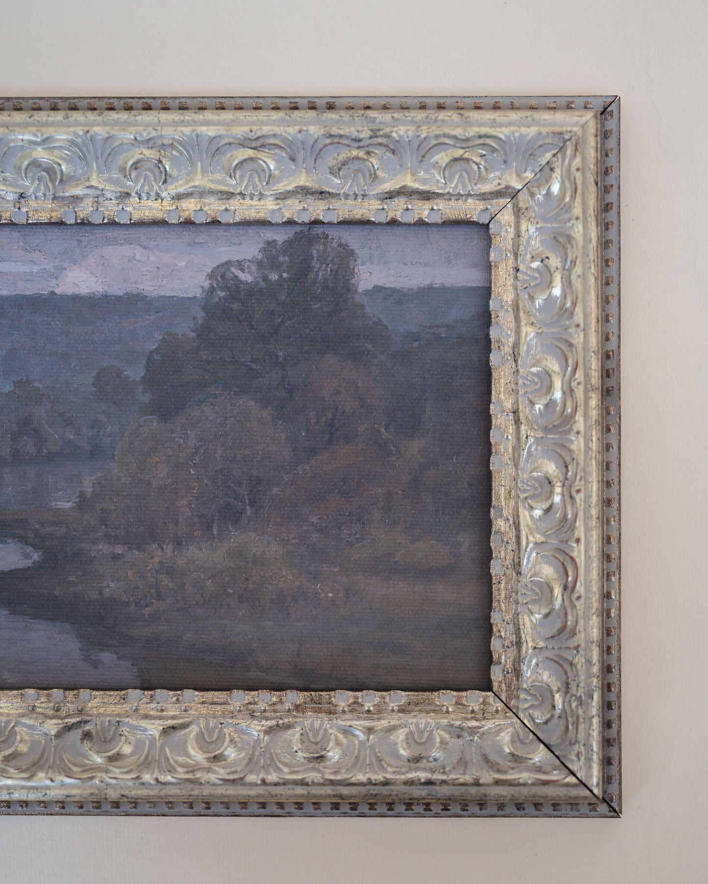 Morning River framed art