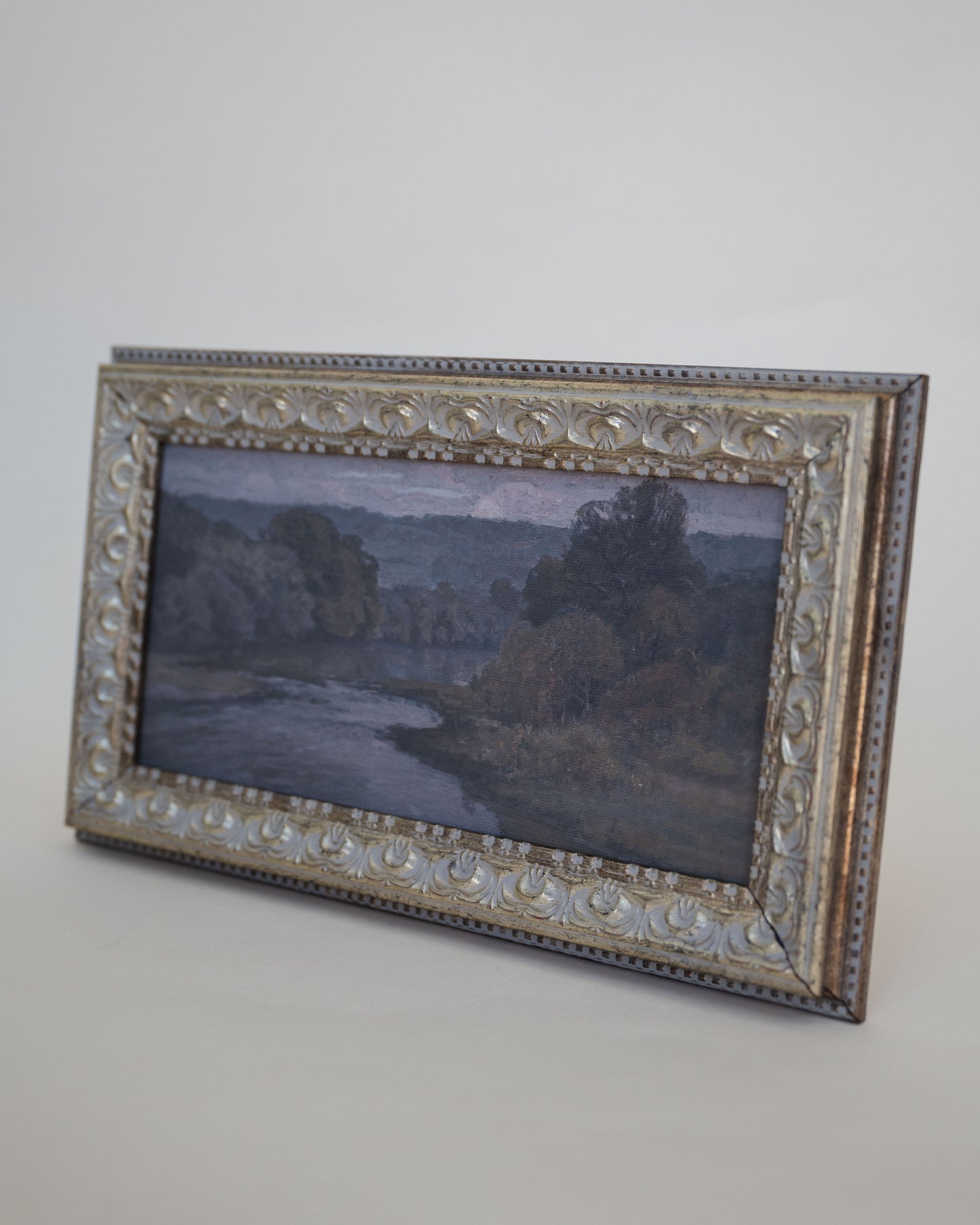 Morning River framed art