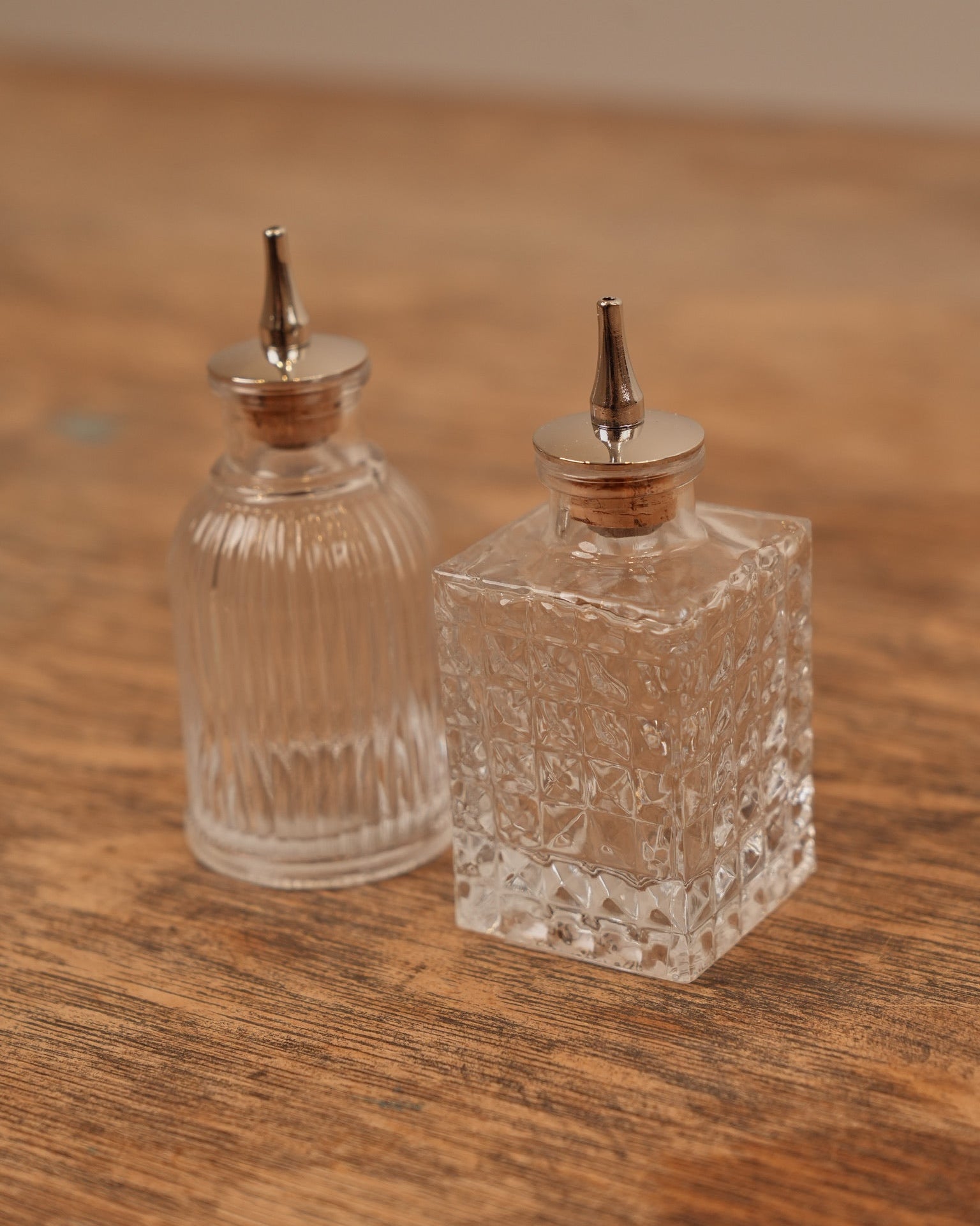 Pressed Glass Bottles