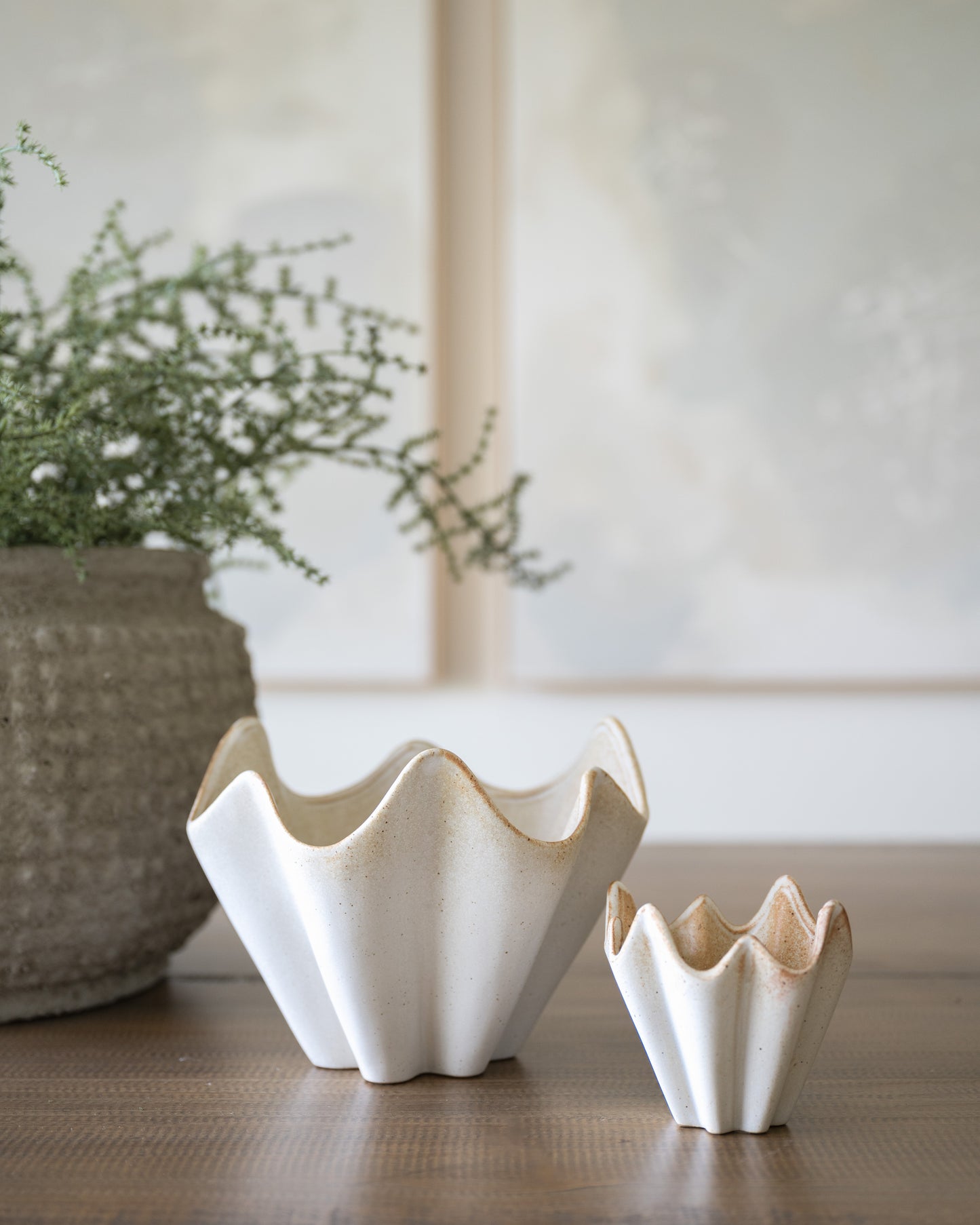 Dune Pleated Bowl set