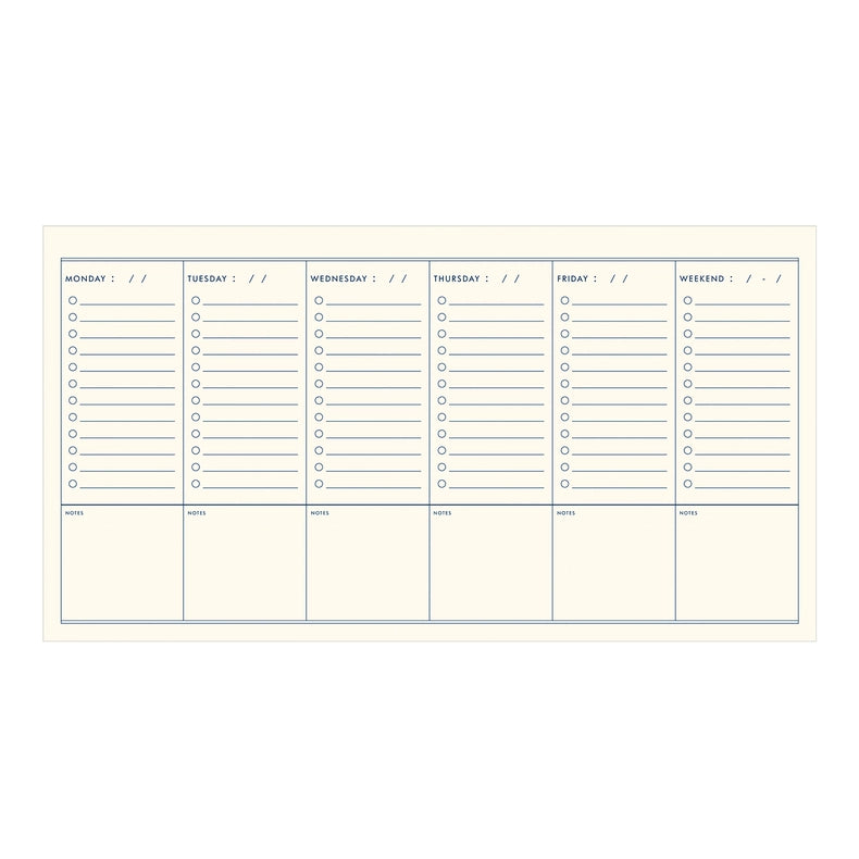 Weekly To Do Checklist Weekly Planner