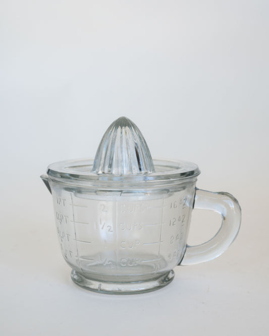 Pressed Glass Juicer