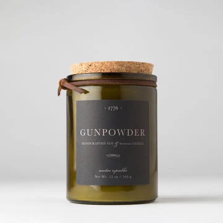 GUNPOWDER Soy Candle