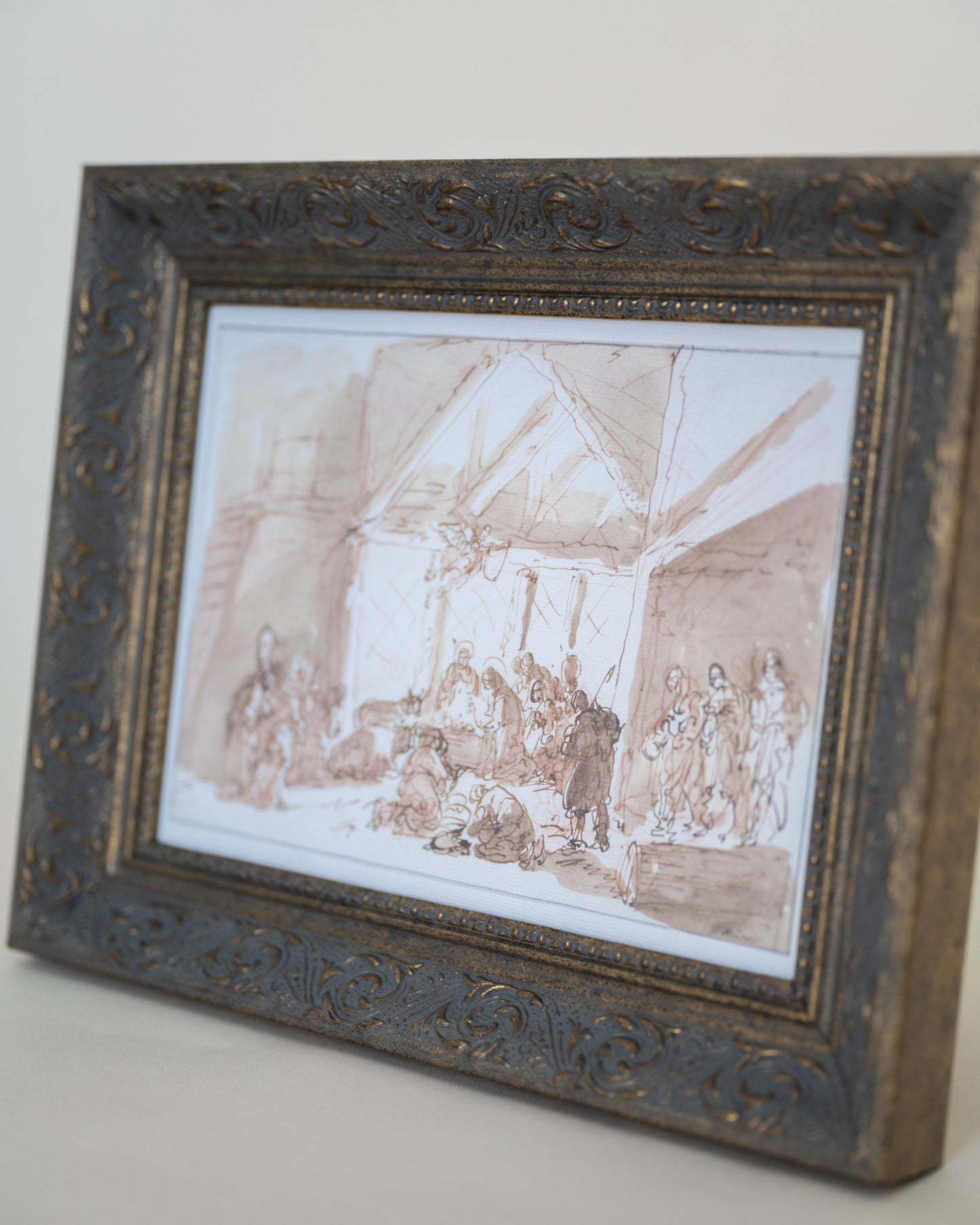 Nativity Framed Art