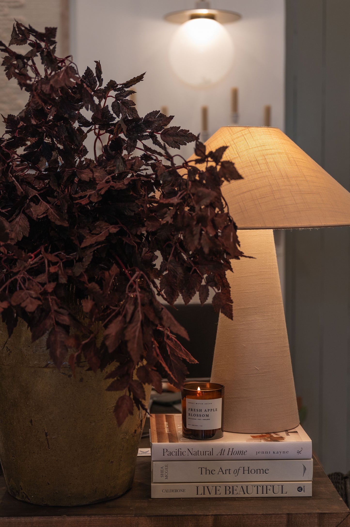 Linen Table Lamp