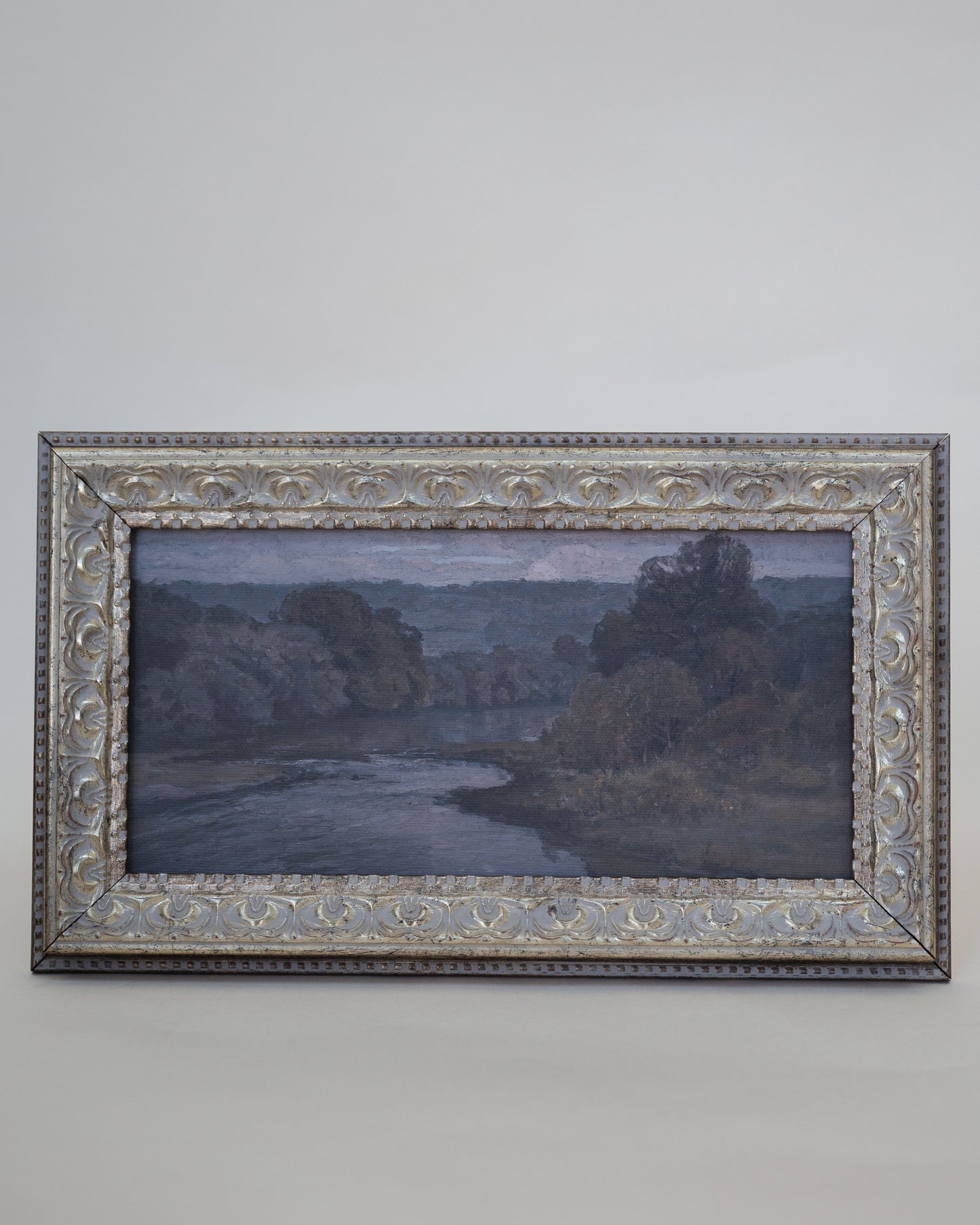 Morning River framed art