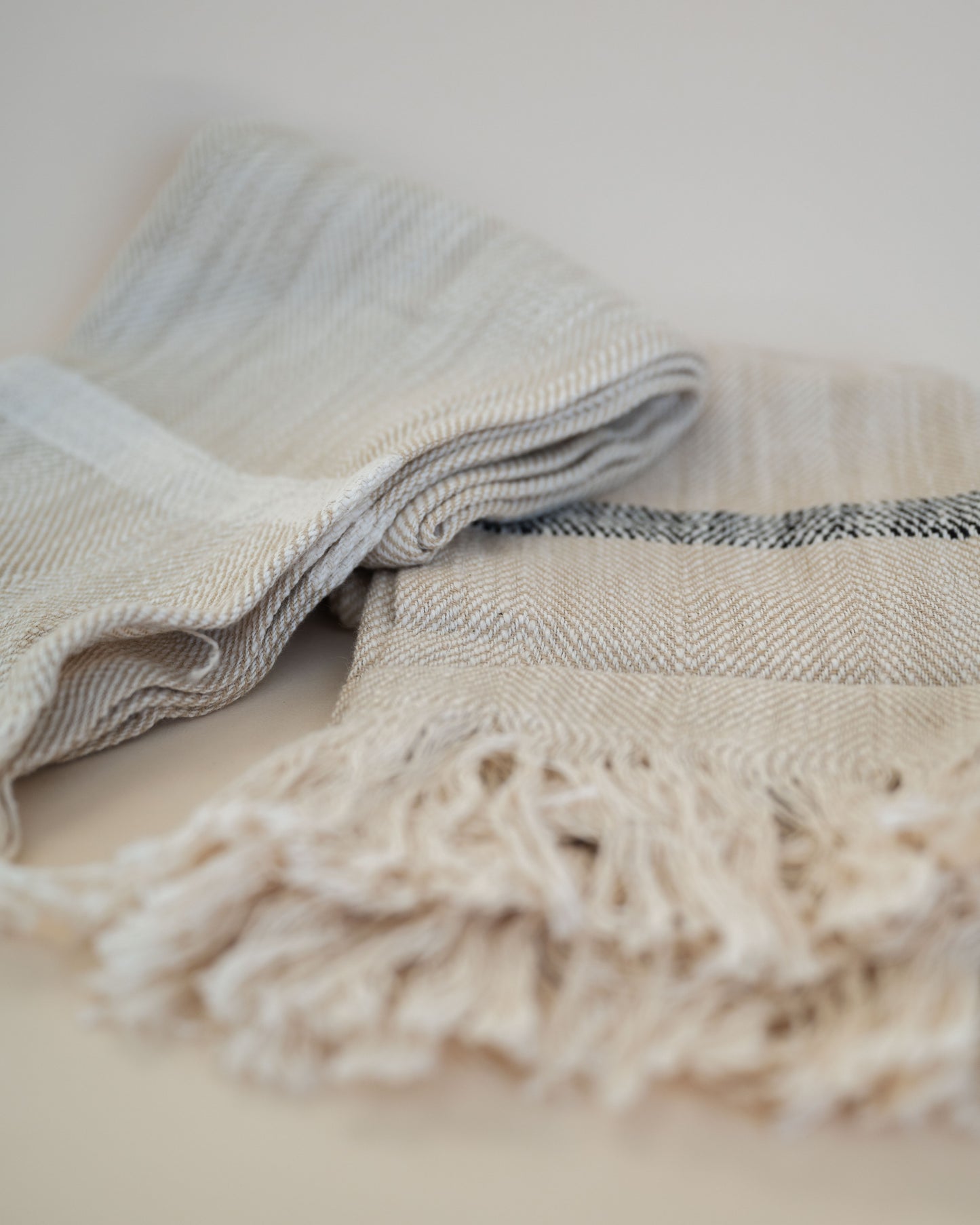 Linen Striped Tea Towels