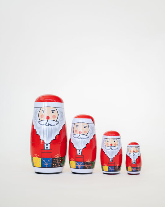 Nostalgia Santa Nesting Dolls