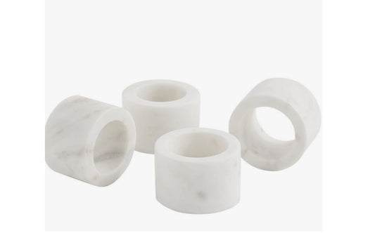 Marble Napkin Ring set