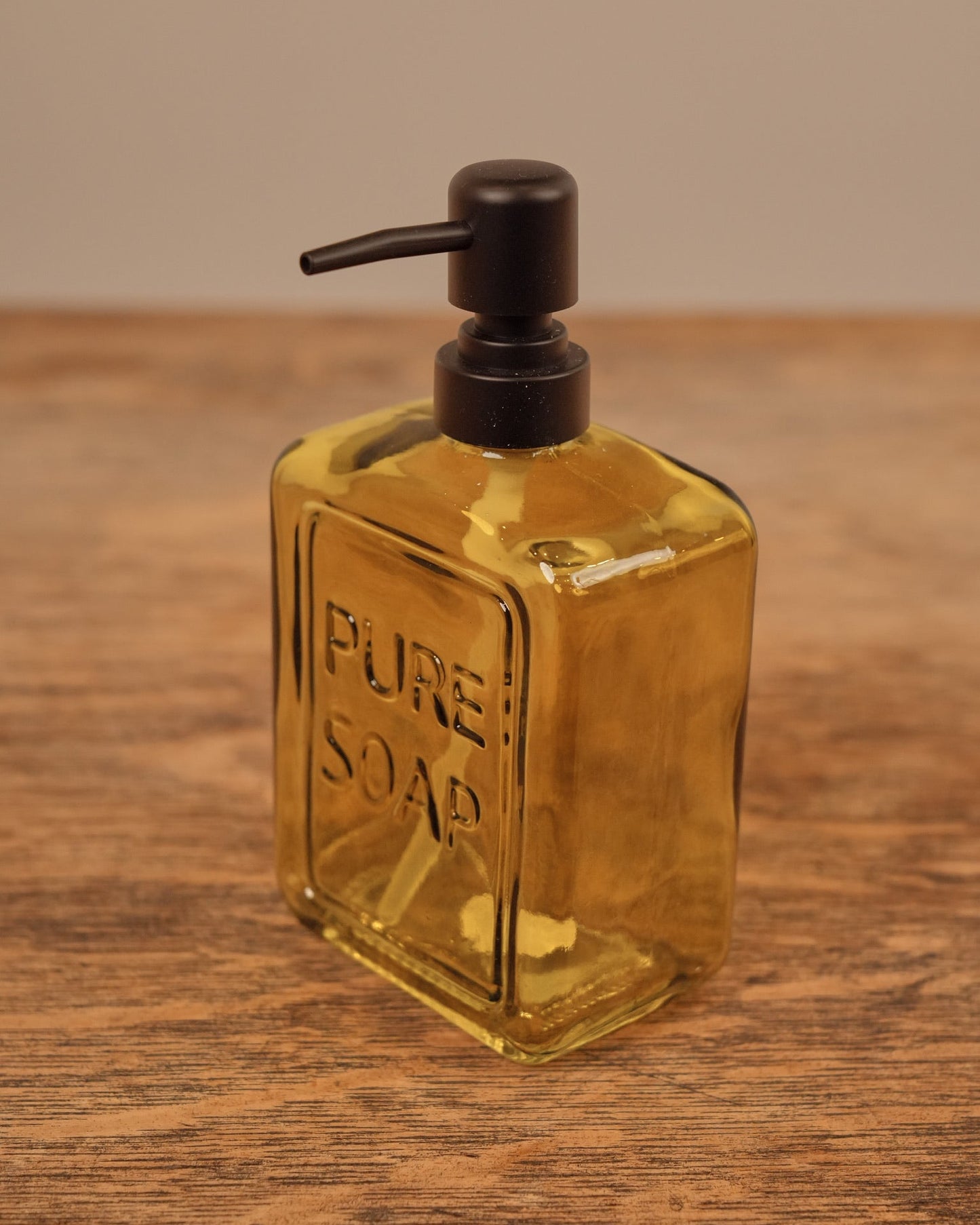 Glass Soap Dispenser