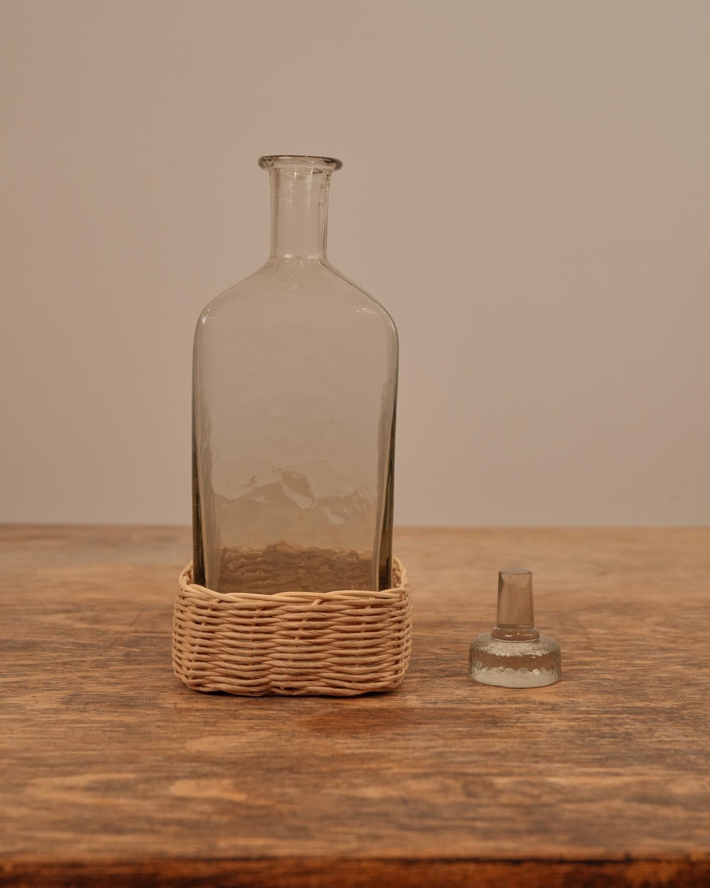 Hammered Glass Bottles