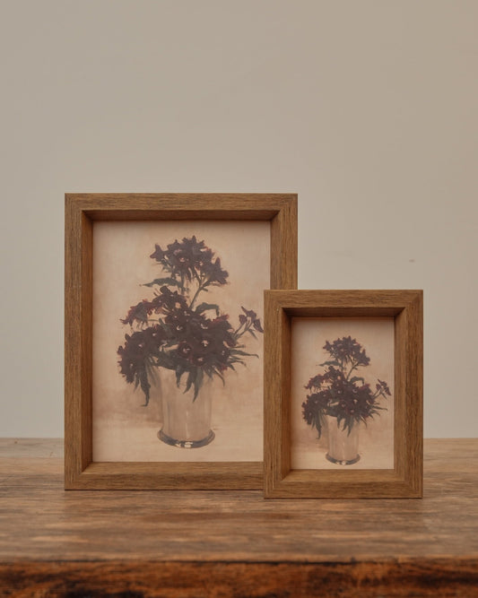 Plum Floral Still Life