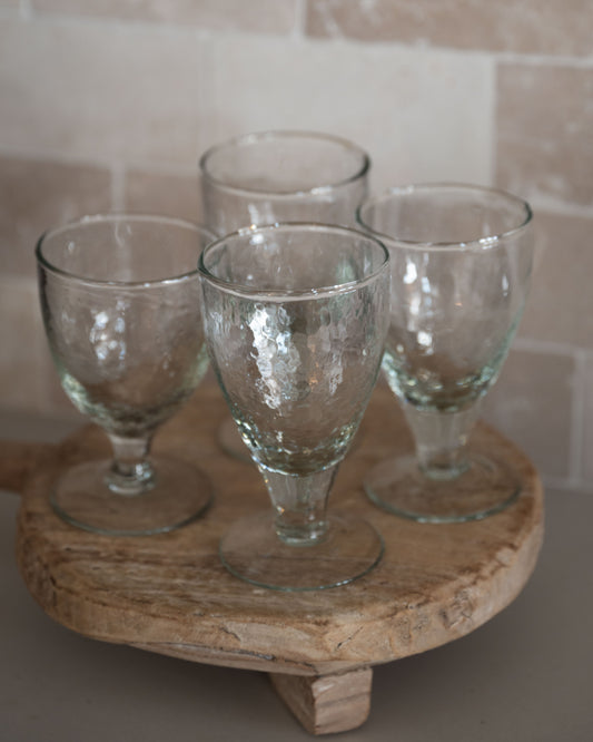 Hand-Blown Glassware set