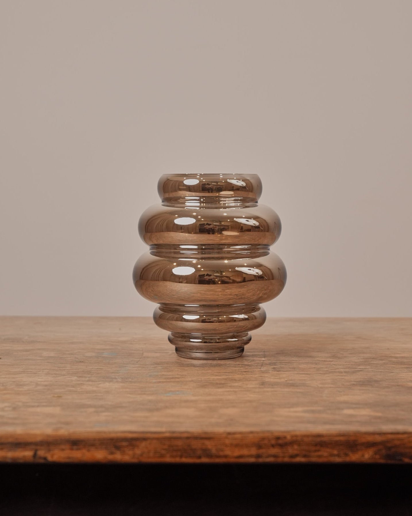 Chrome Hive Vase