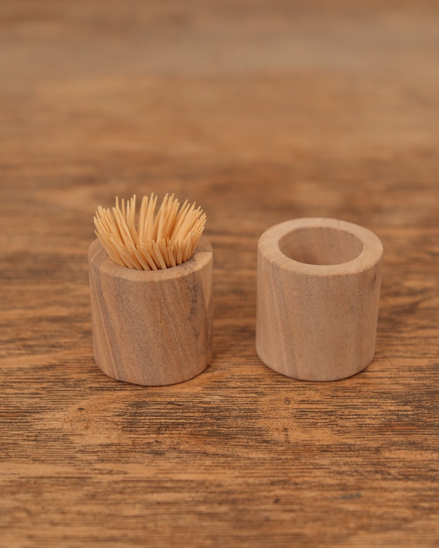 Natural Stone Toothpick Holder