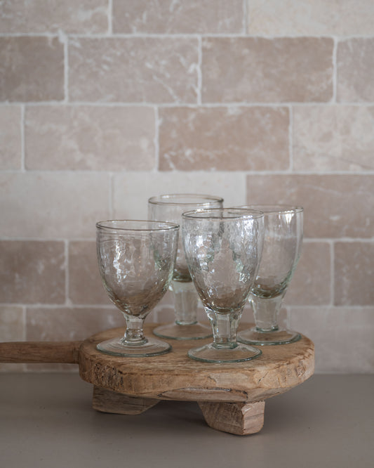 Hand-Blown Glassware set