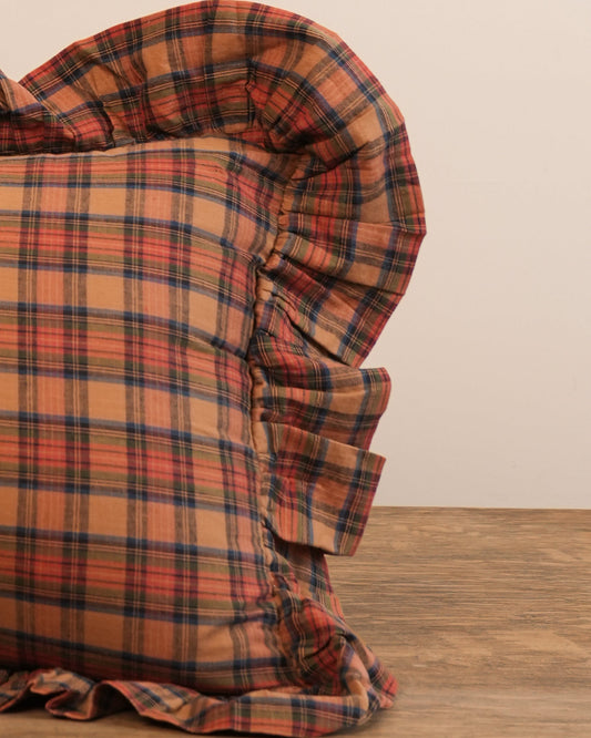 Tartan Lumbar Pillow