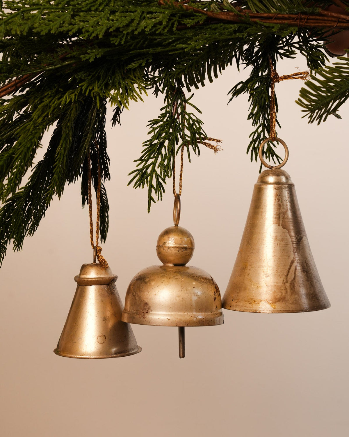 Hanging Metal Bells - Set of 3