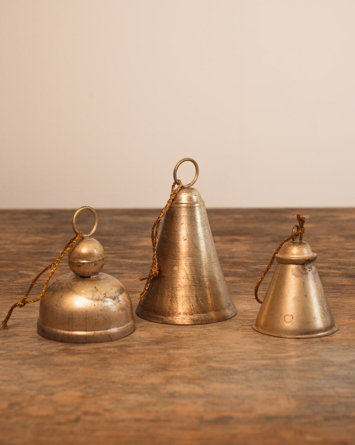 Hanging Metal Bells - Set of 3