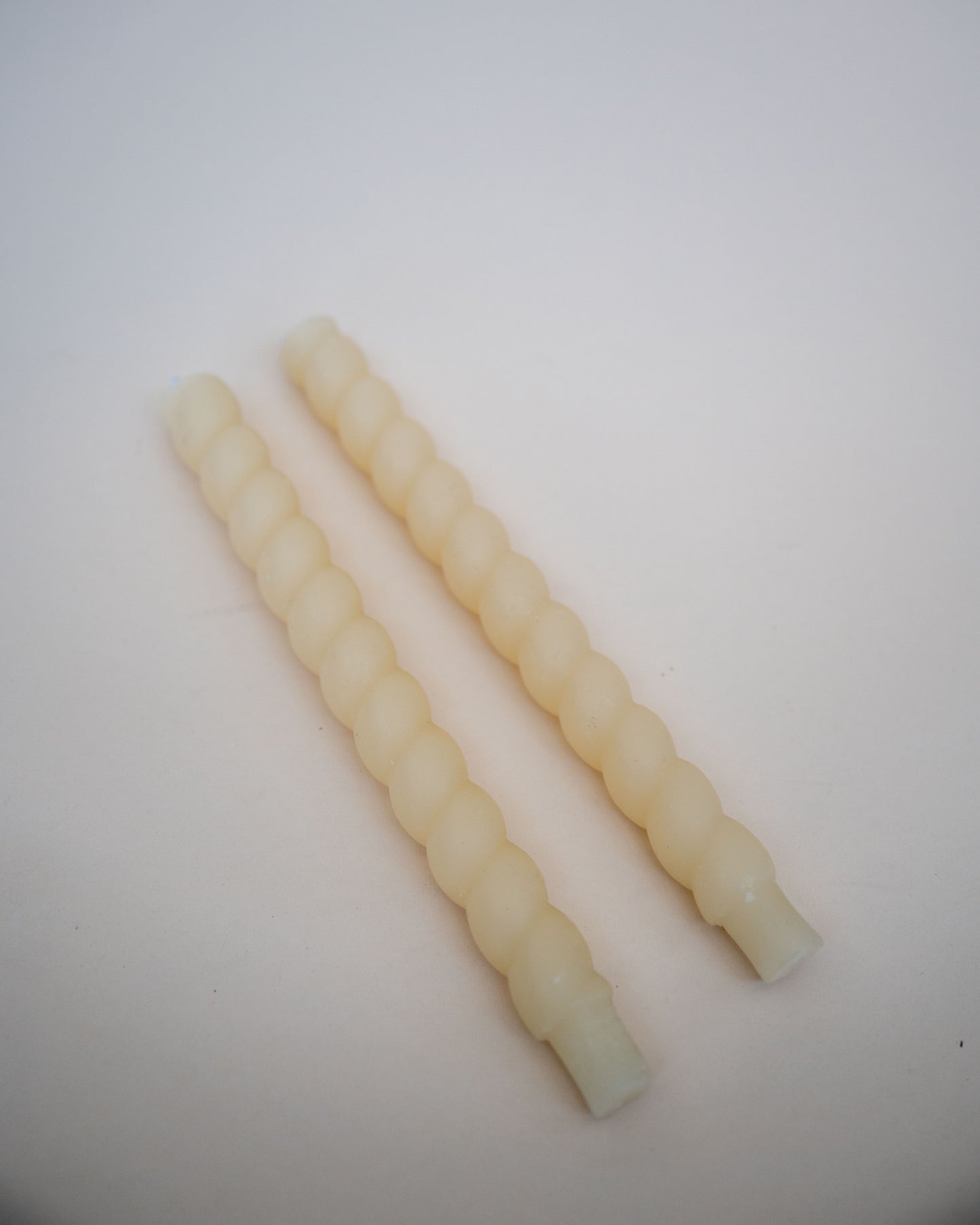 Ivory Twisted Tapers