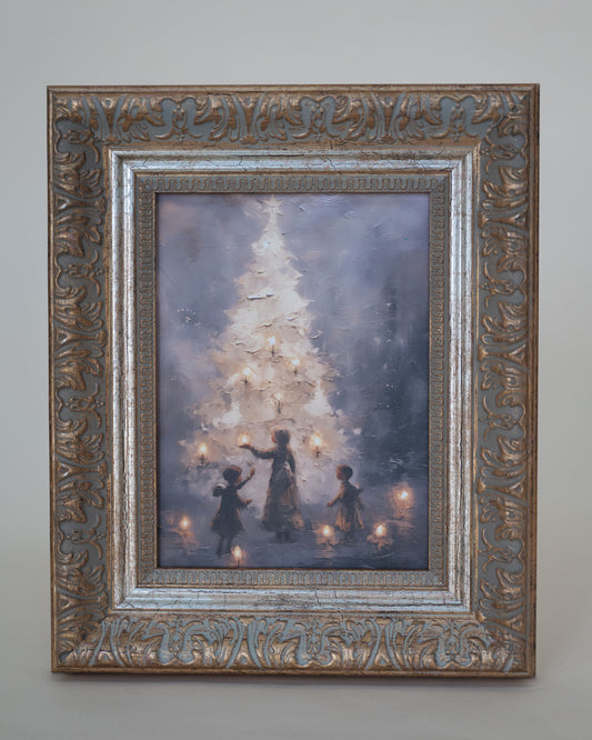 Holiday Lights Framed Art