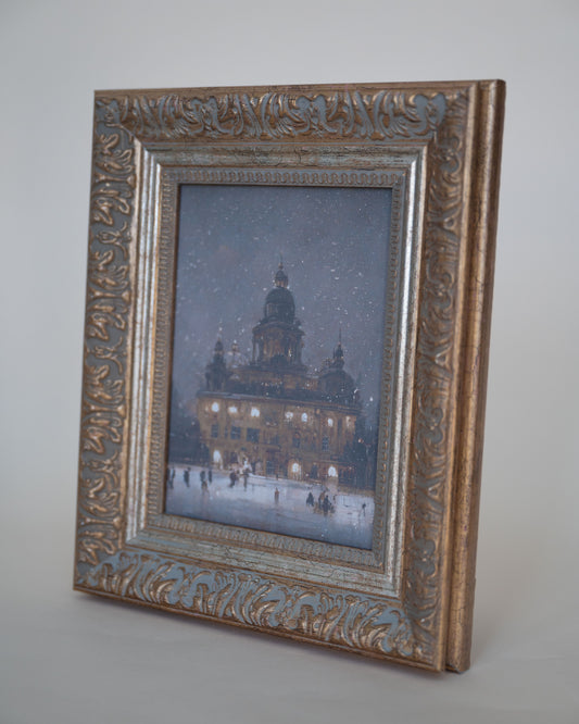 Ice Skating Framed Art