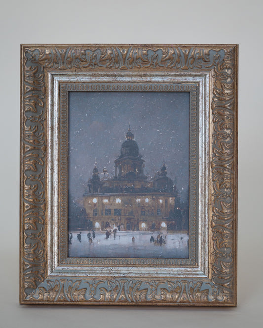 Ice Skating Framed Art