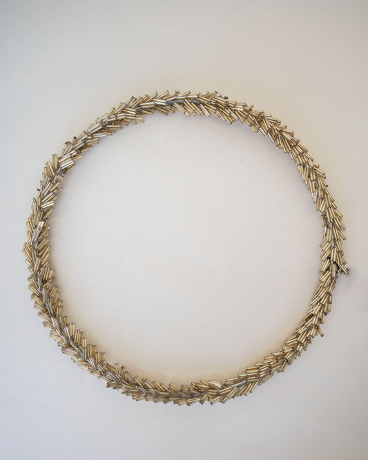 Gold Bead Wreath