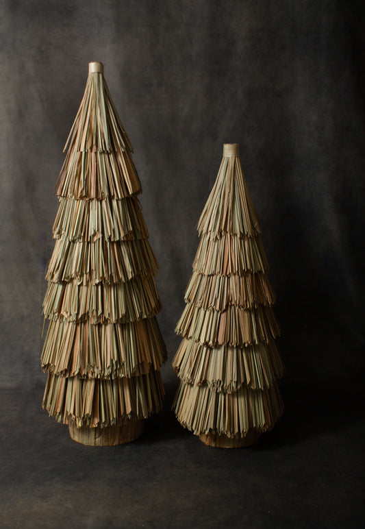 Hand-Woven Grass Tree set