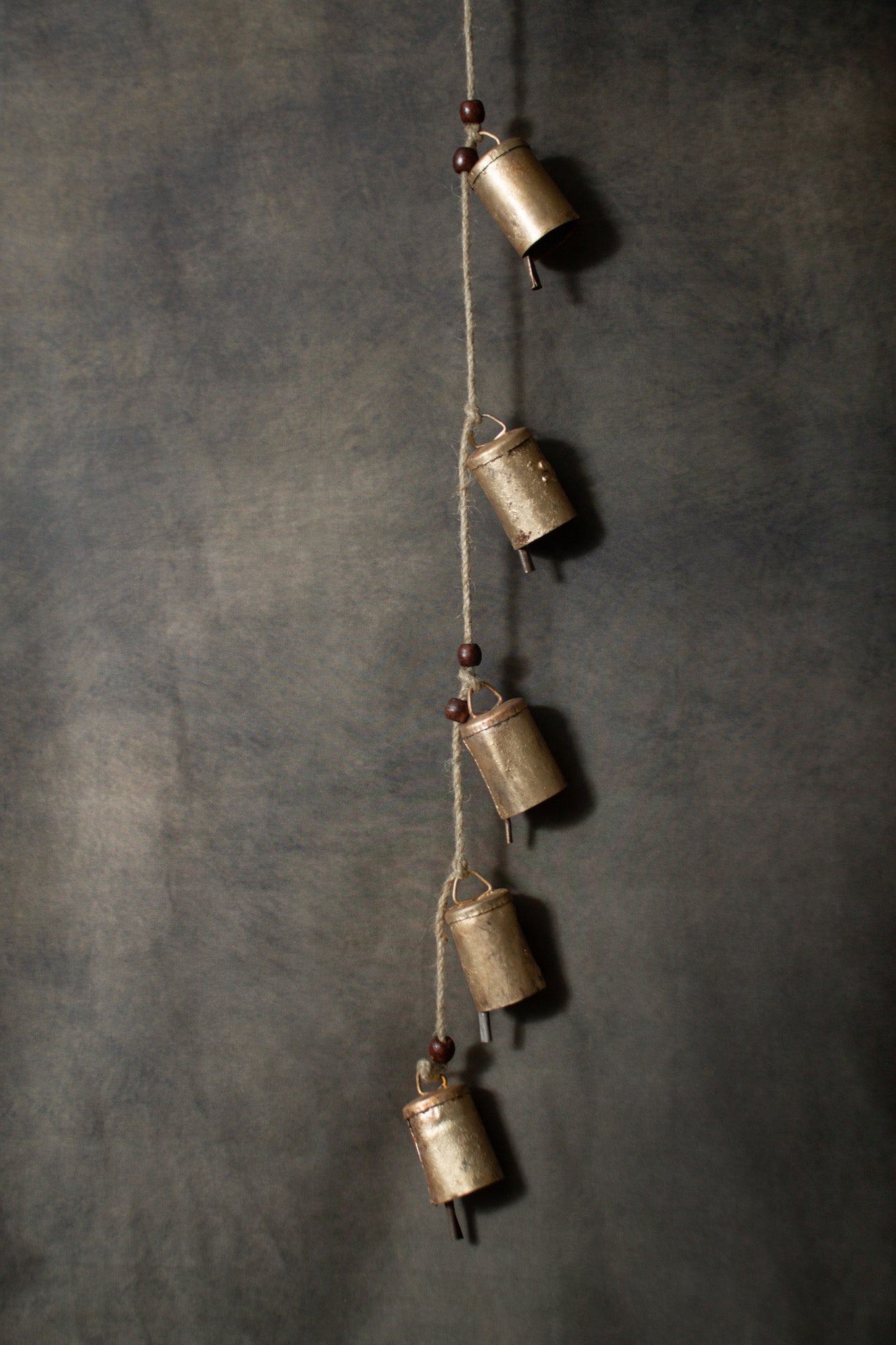 Antique Brass Hanging Metal Bells