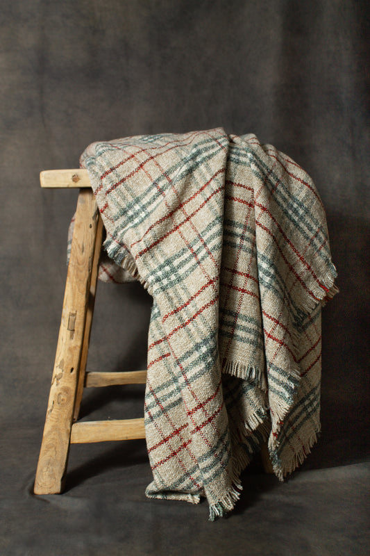 Harvest Throw Blanket-beige