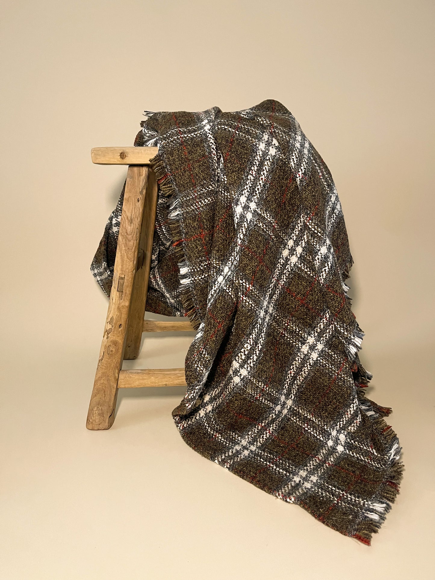 Harvest Throw Blanket-brown