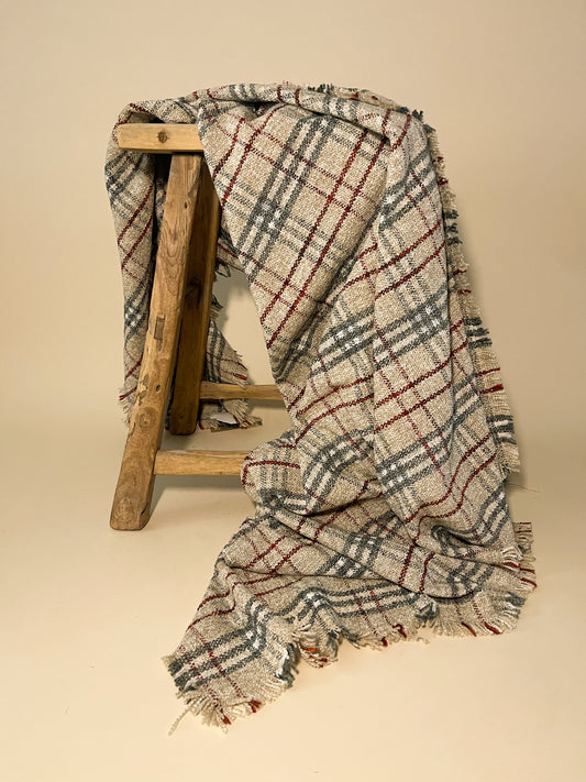 Harvest Throw Blanket-beige