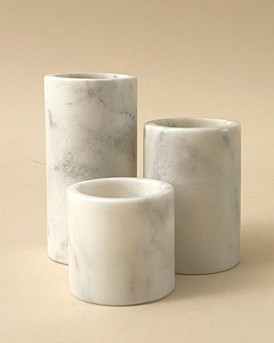 Marble Votive Holders