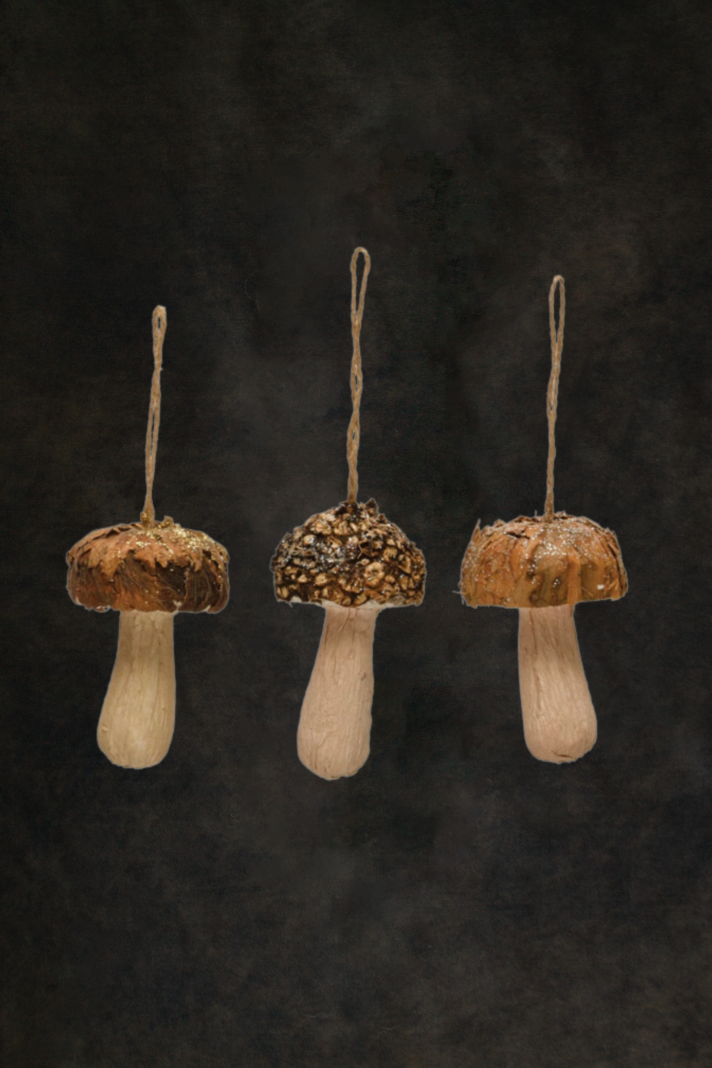 Mushroom Ornament Set